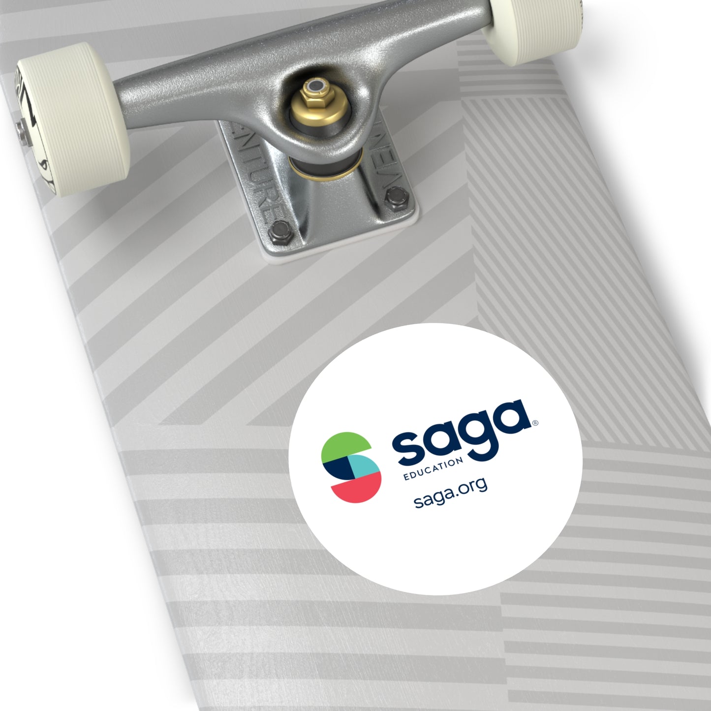 Round Stickers, Indoor\Outdoor - Saga
