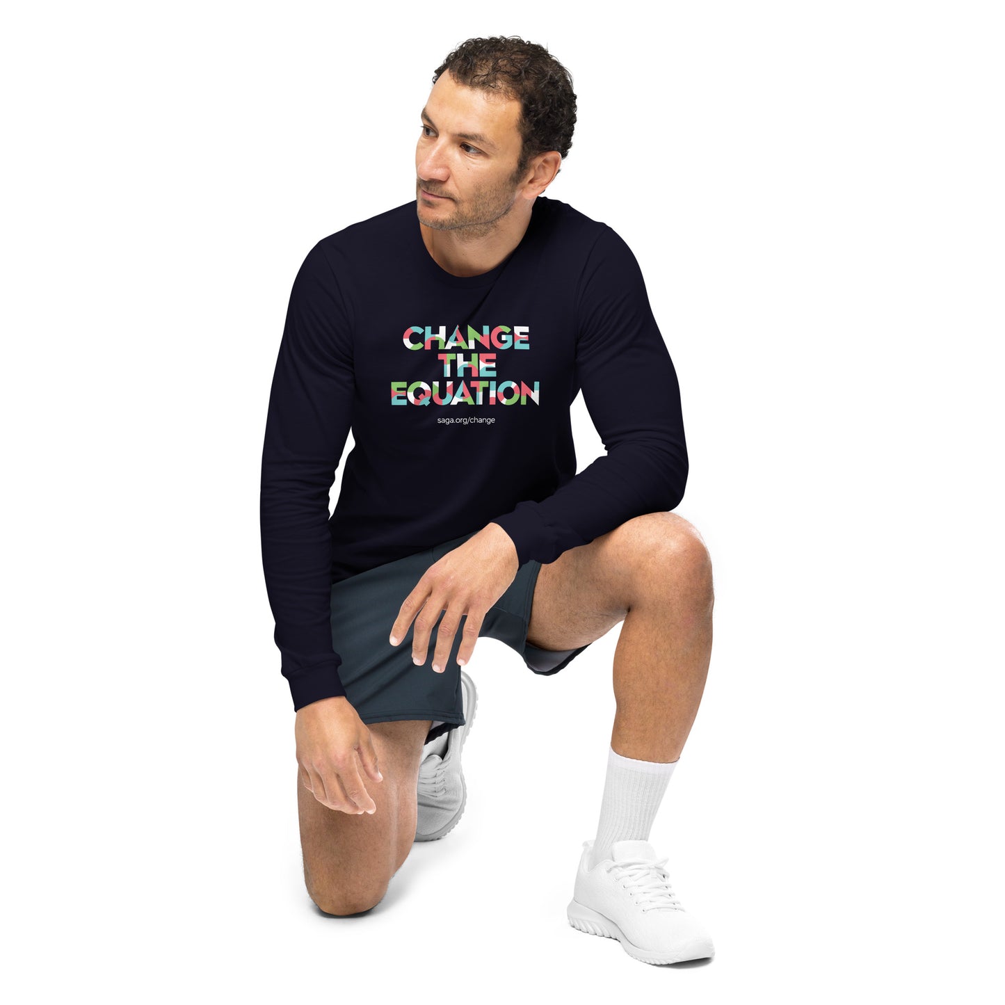 Unisex Long Sleeve Tee - Change the Equation