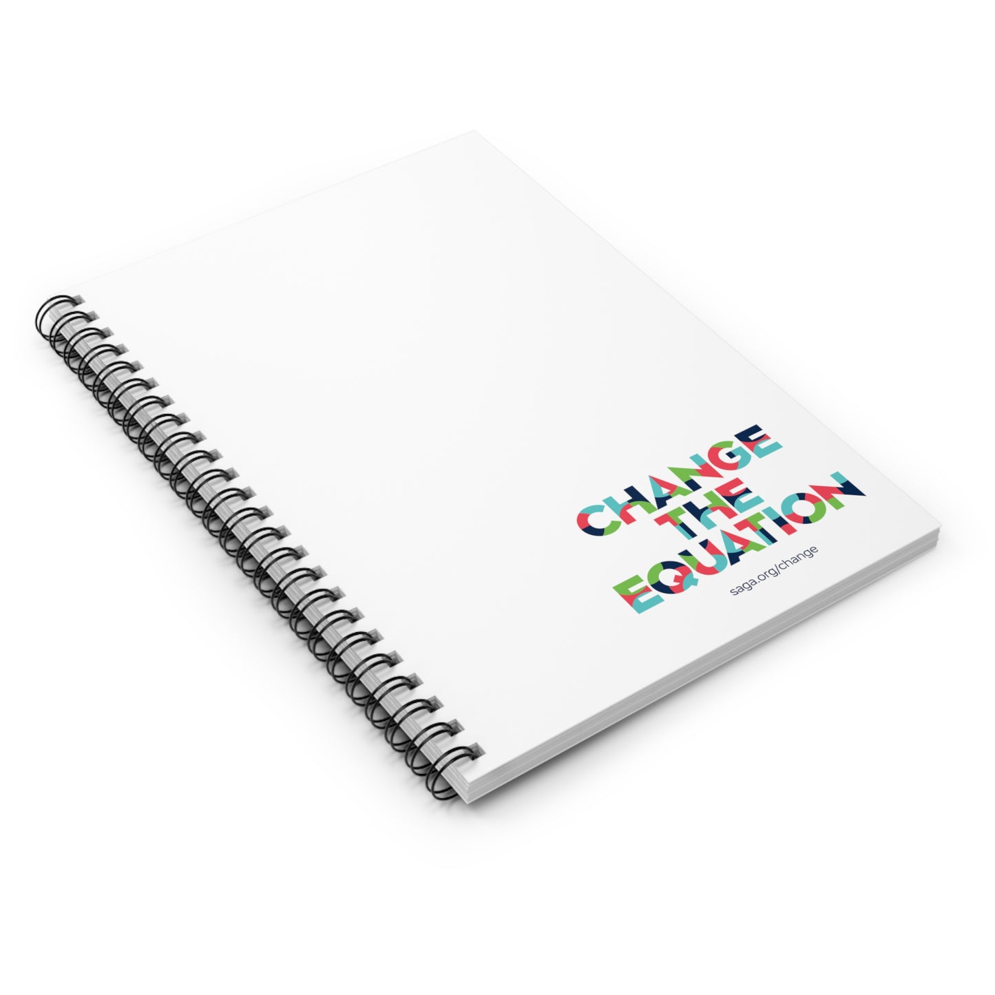 Spiral Notebook (Ruled Line) - Change the Equation