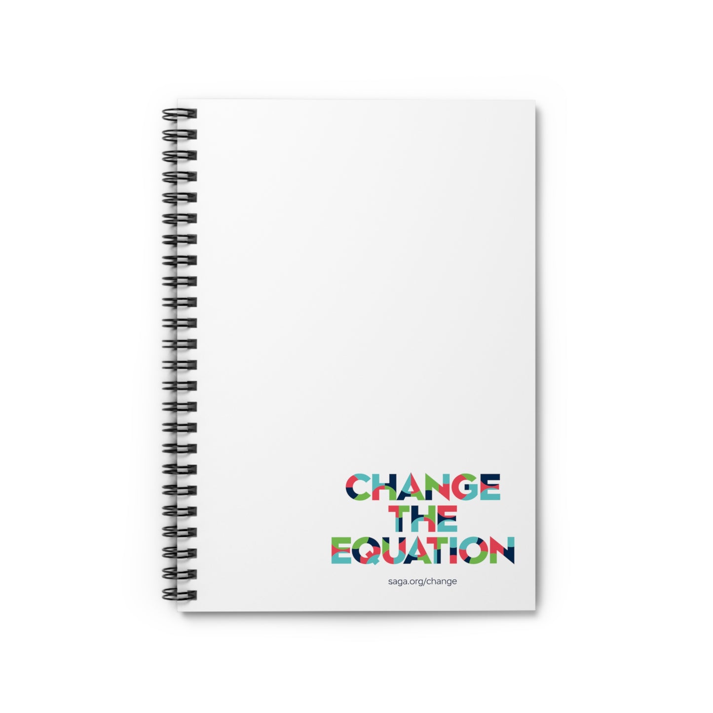 Spiral Notebook (Ruled Line) - Change the Equation