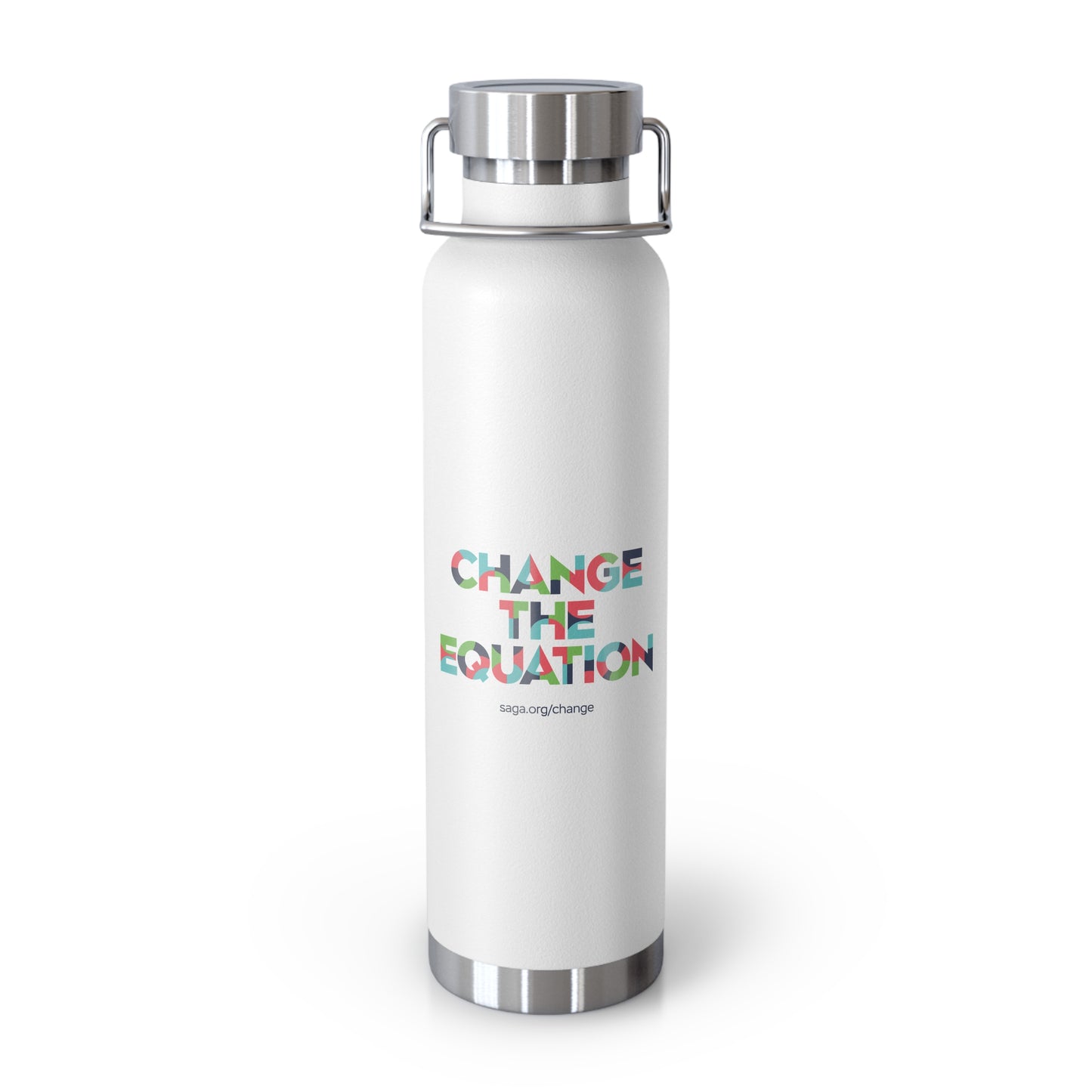 Copper Vacuum Insulated Bottle, 22oz - Change the Equation