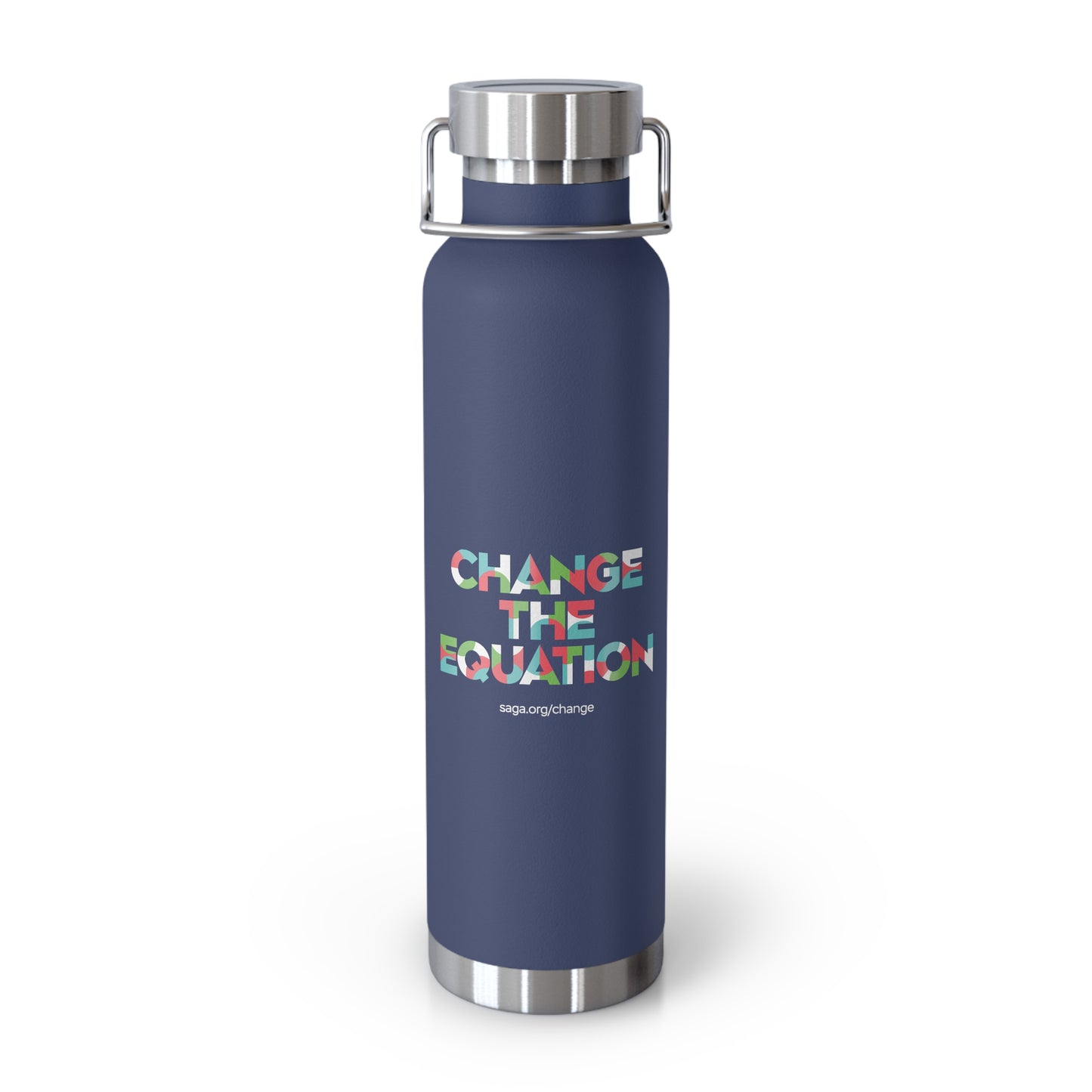 Copper Vacuum Insulated Bottle, 22oz - Change the Equation