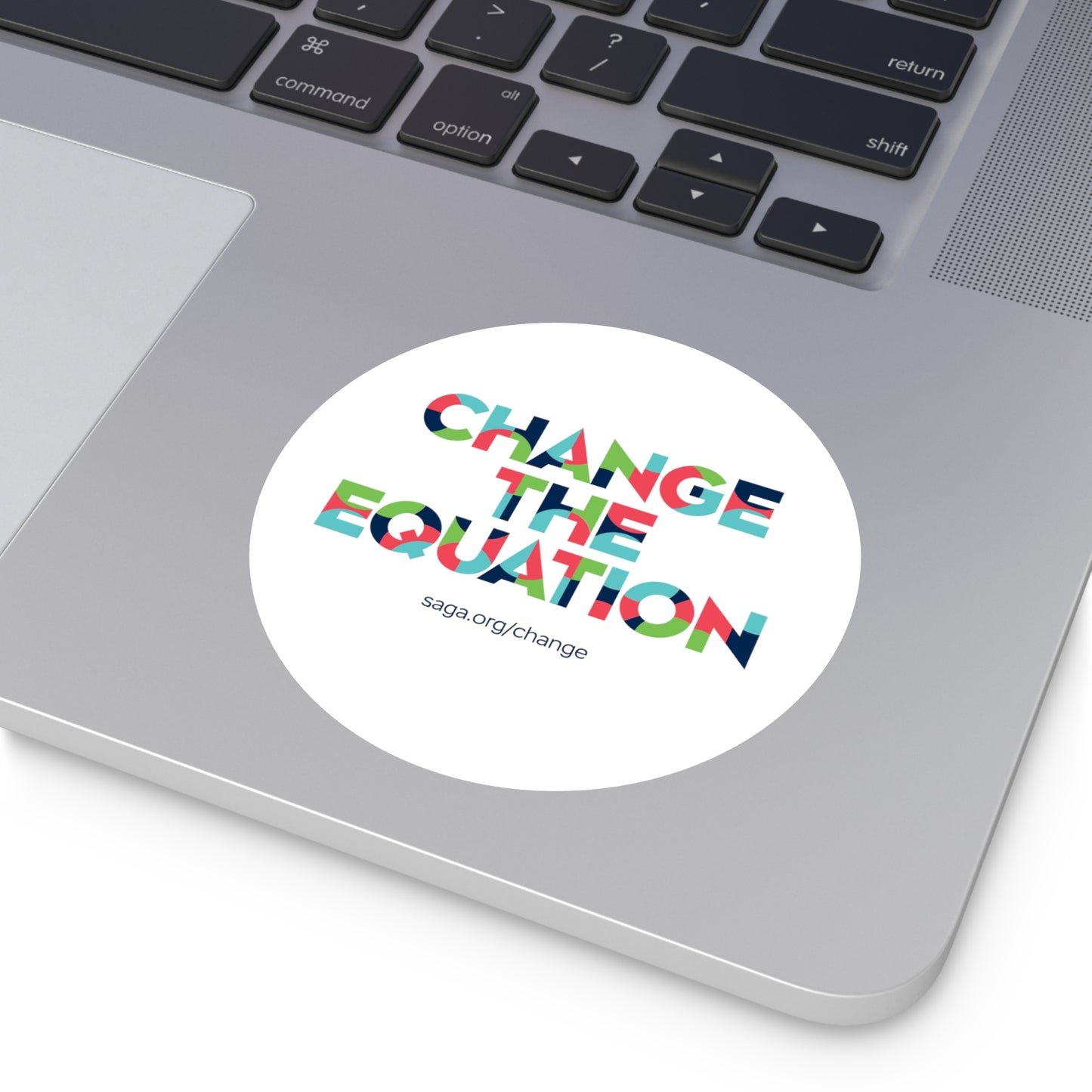 Round Stickers, Indoor\Outdoor - Change the Equation