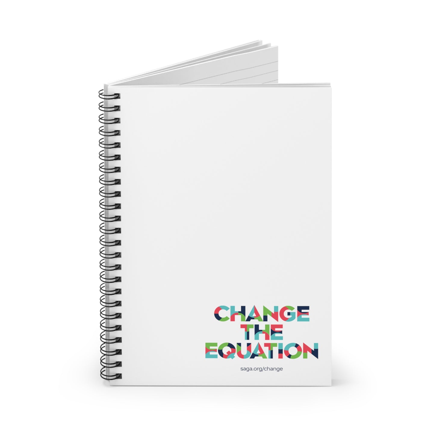 Spiral Notebook (Ruled Line) - Change the Equation