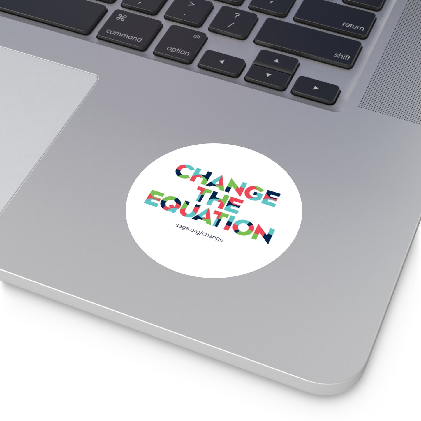 Round Stickers, Indoor\Outdoor - Change the Equation