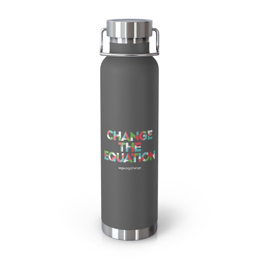 Copper Vacuum Insulated Bottle, 22oz - Change the Equation