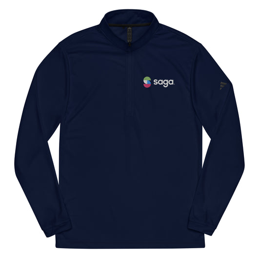 Adidas | Men's Quarter Zip Pullover - Saga