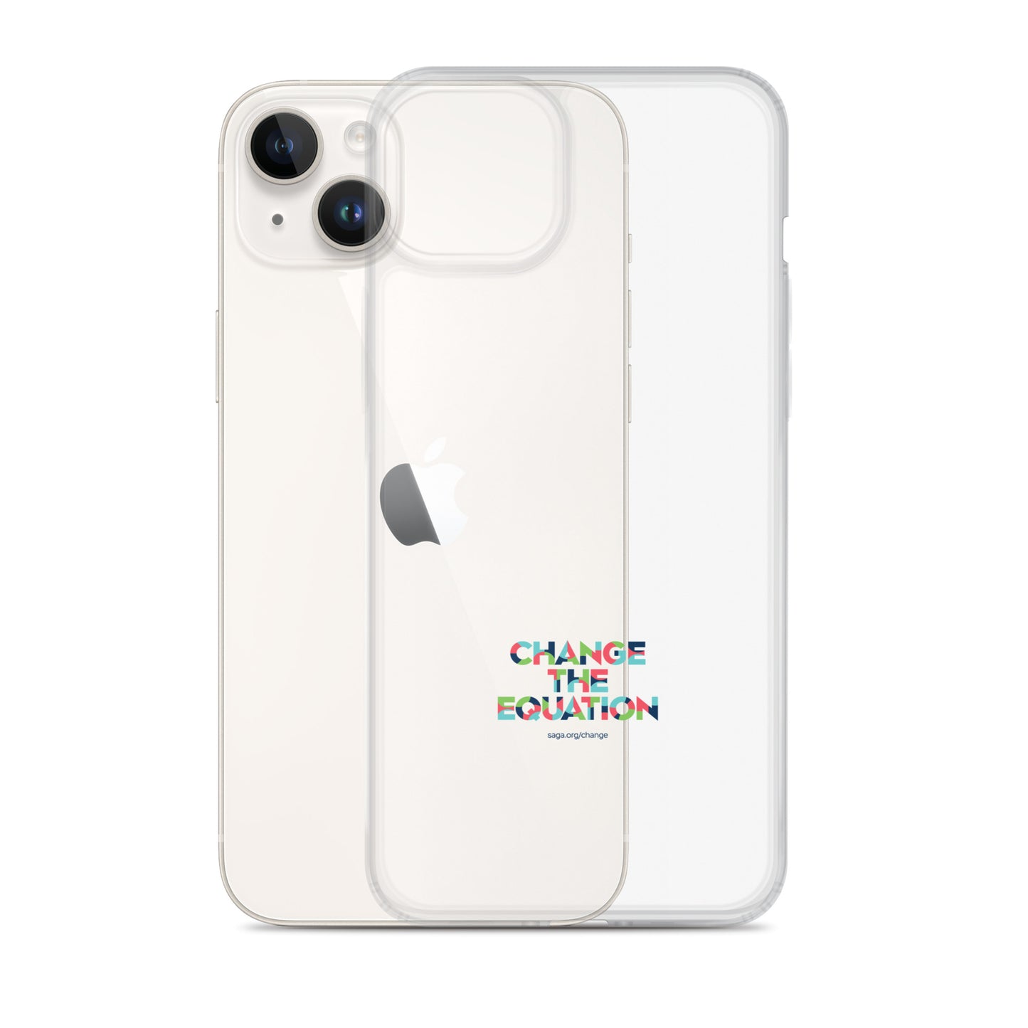 Clear Case for iPhone® - Change the Equation