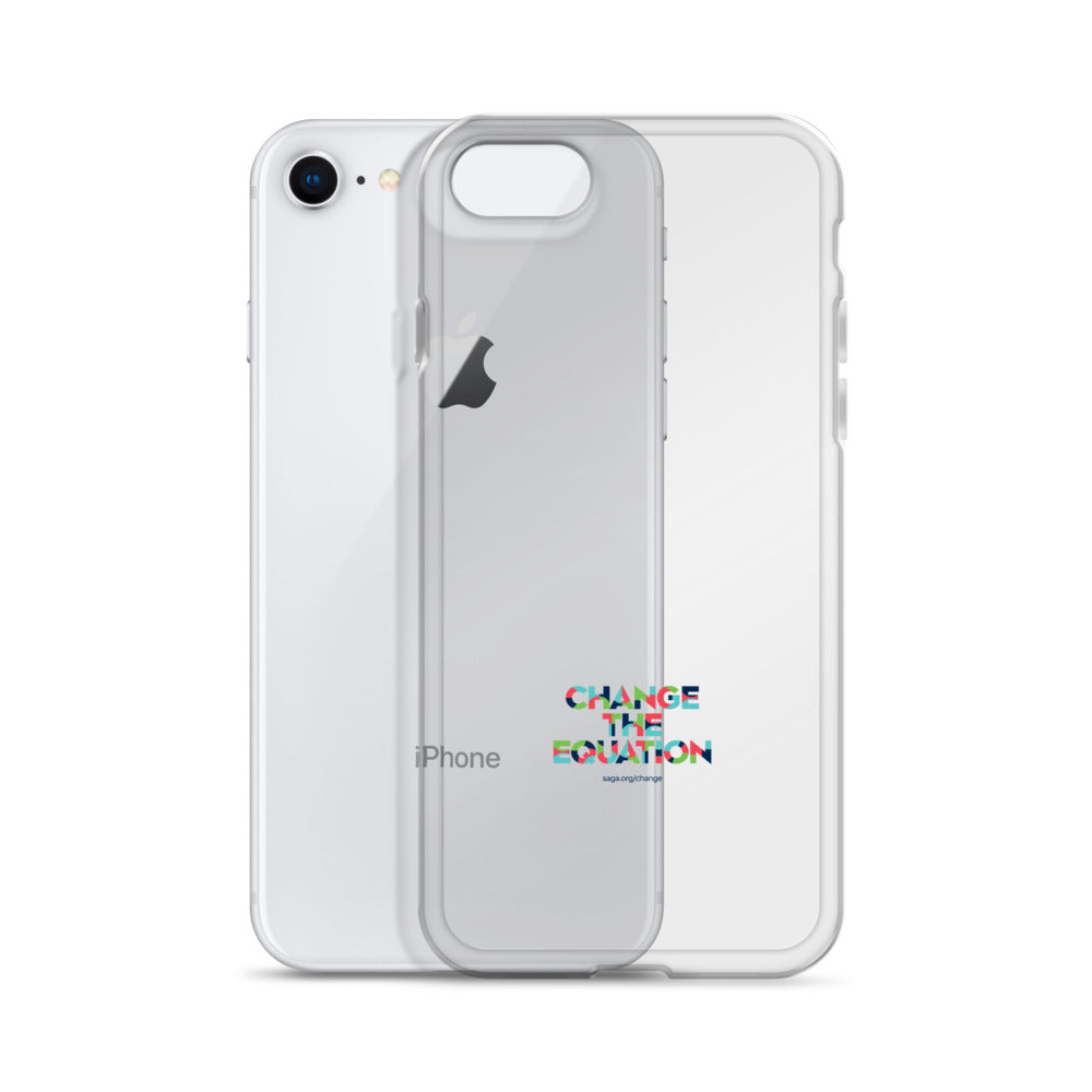 Clear Case for iPhone® - Change the Equation