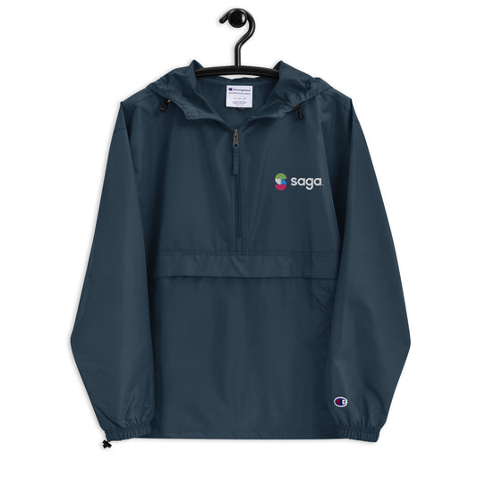 Champion | Embroidered Packable Jacket - Saga