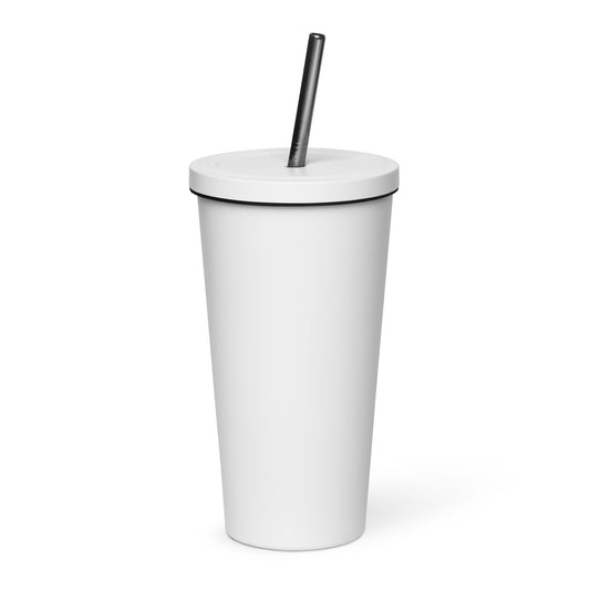 Insulated Tumbler With Straw - Saga