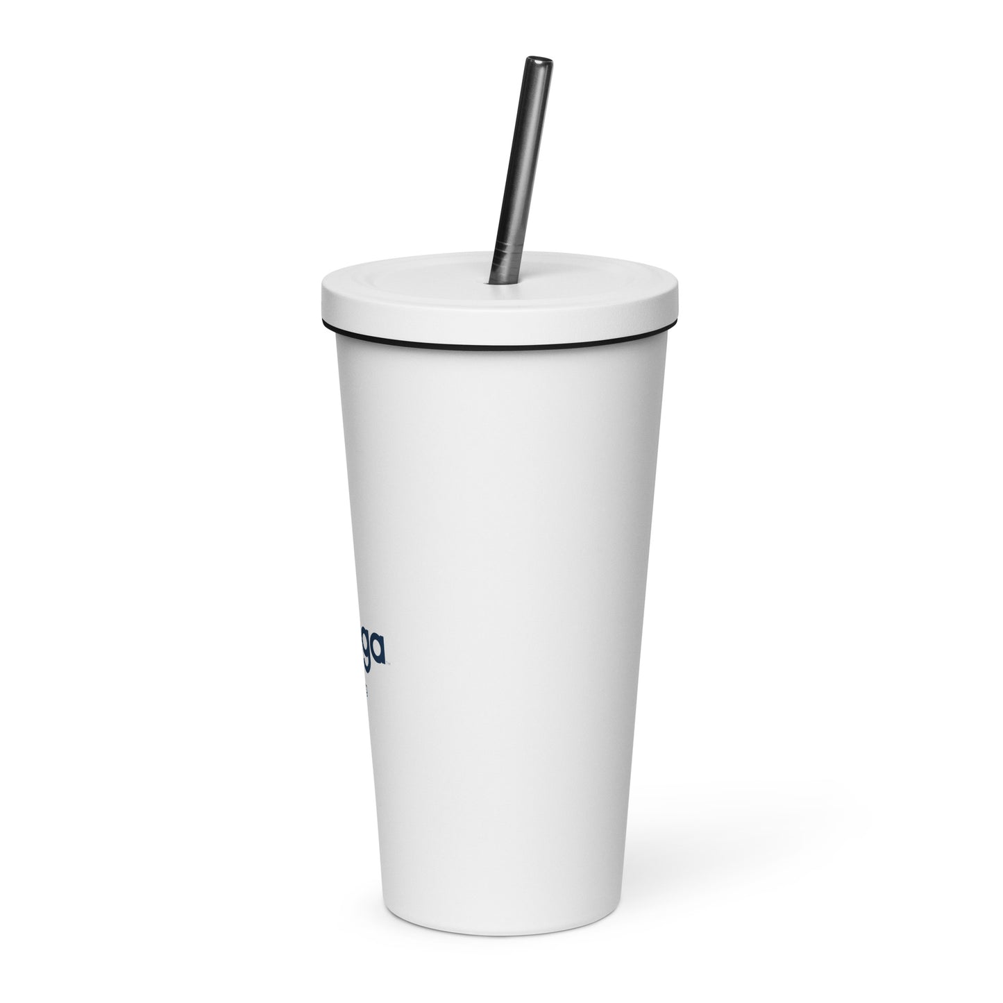 Insulated Tumbler With Straw - Saga