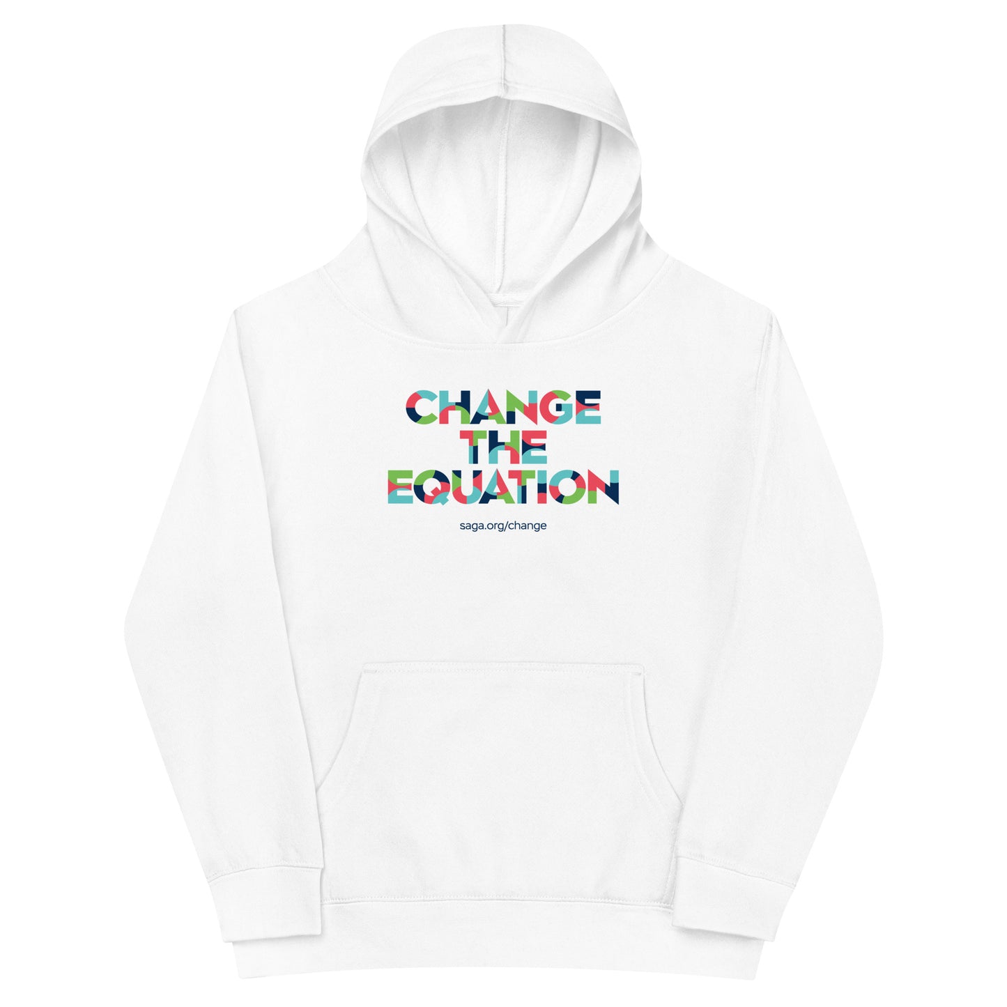 Kids Fleece Hoodie - Change the Equation