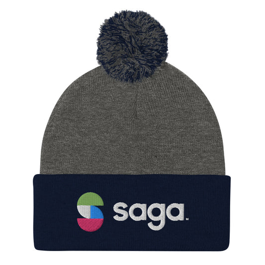 Pom-Pom Beanie - Saga