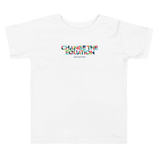 Toddler Short Sleeve Tee - Change the Equation