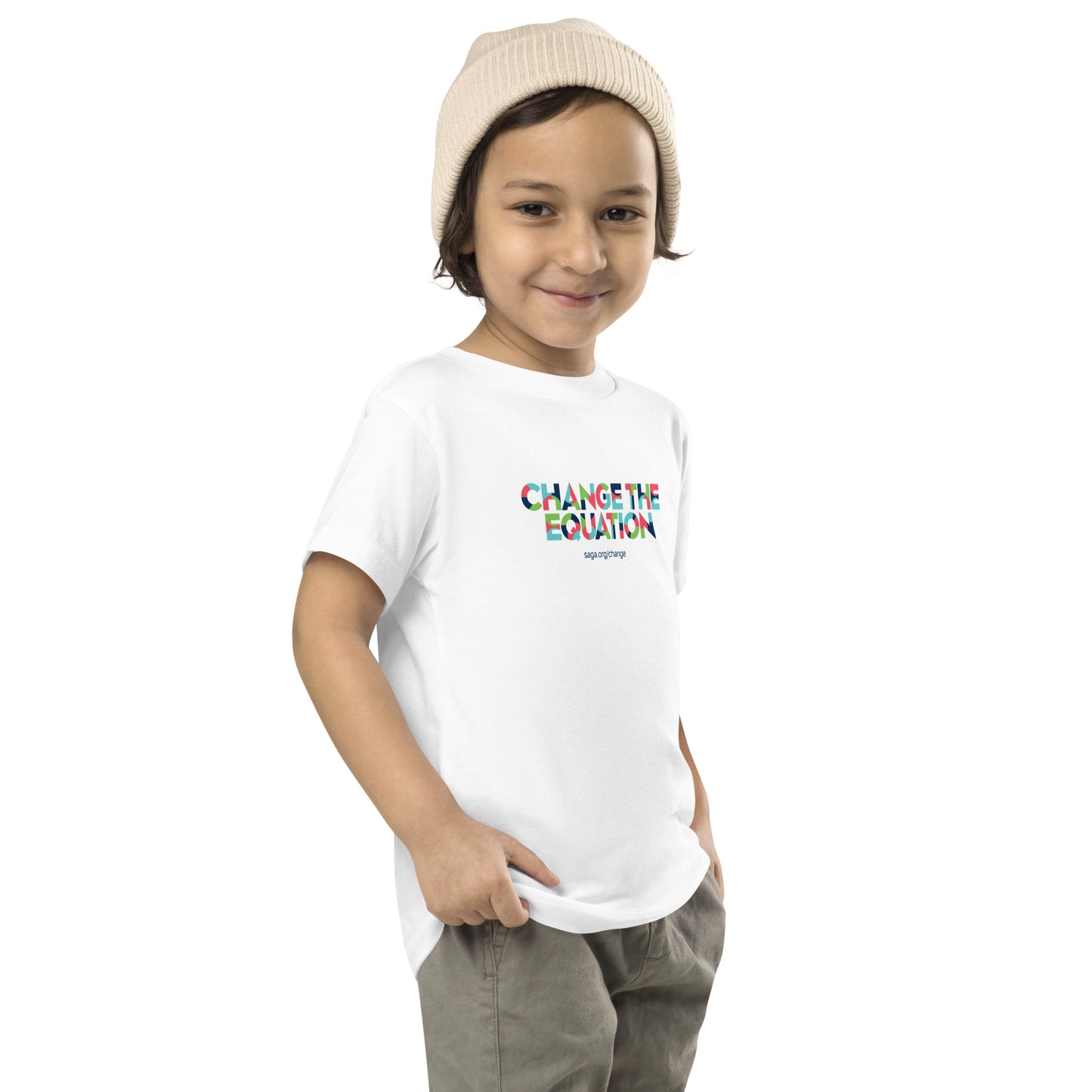 Toddler Short Sleeve Tee - Change the Equation