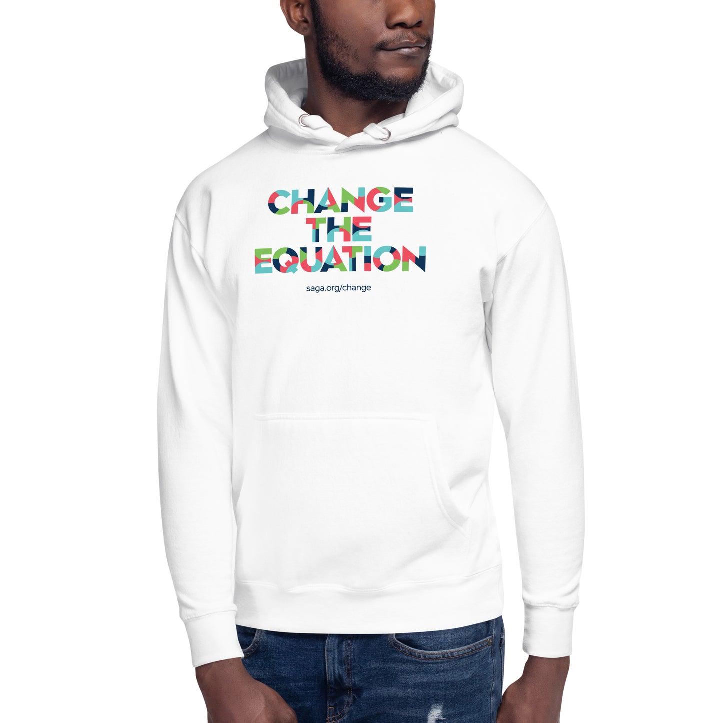 Unisex Premium Hoodie (fitted cut) - Change the Equation