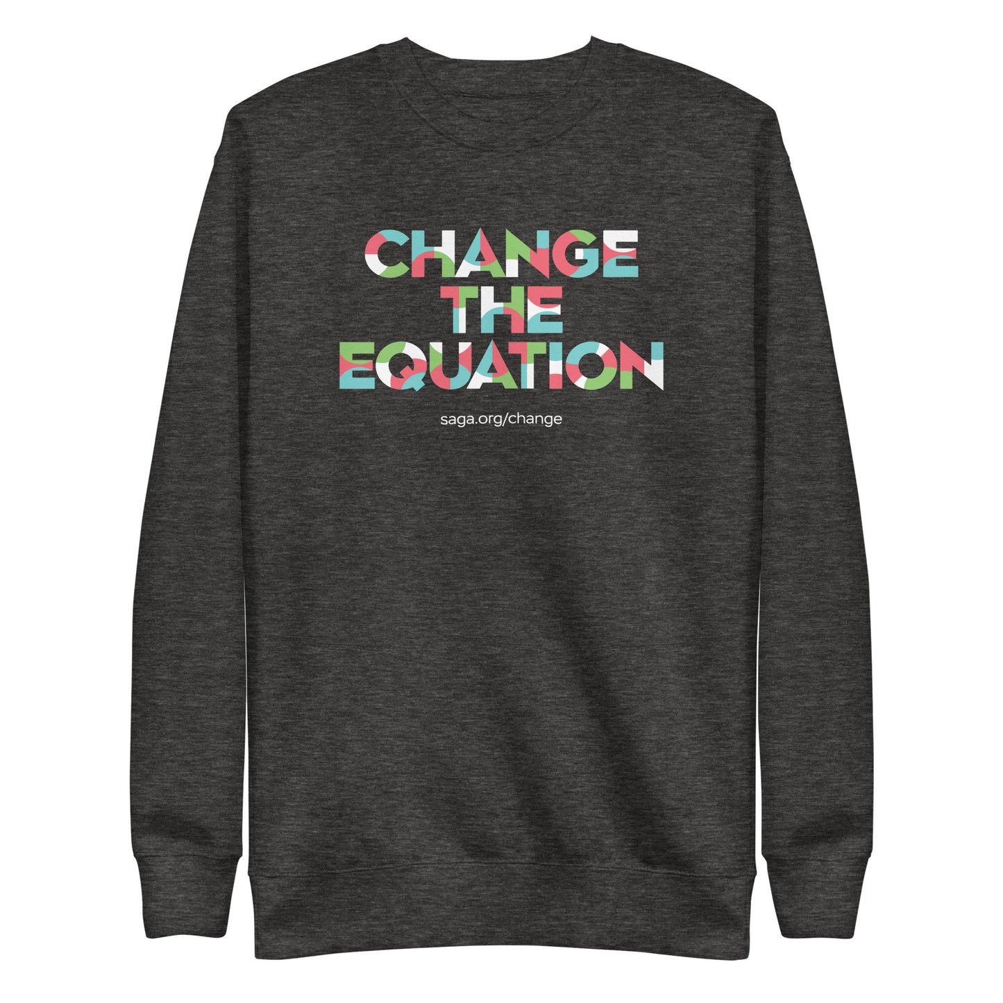 Unisex Premium Sweatshirt (fitted cut) - Change the Equation