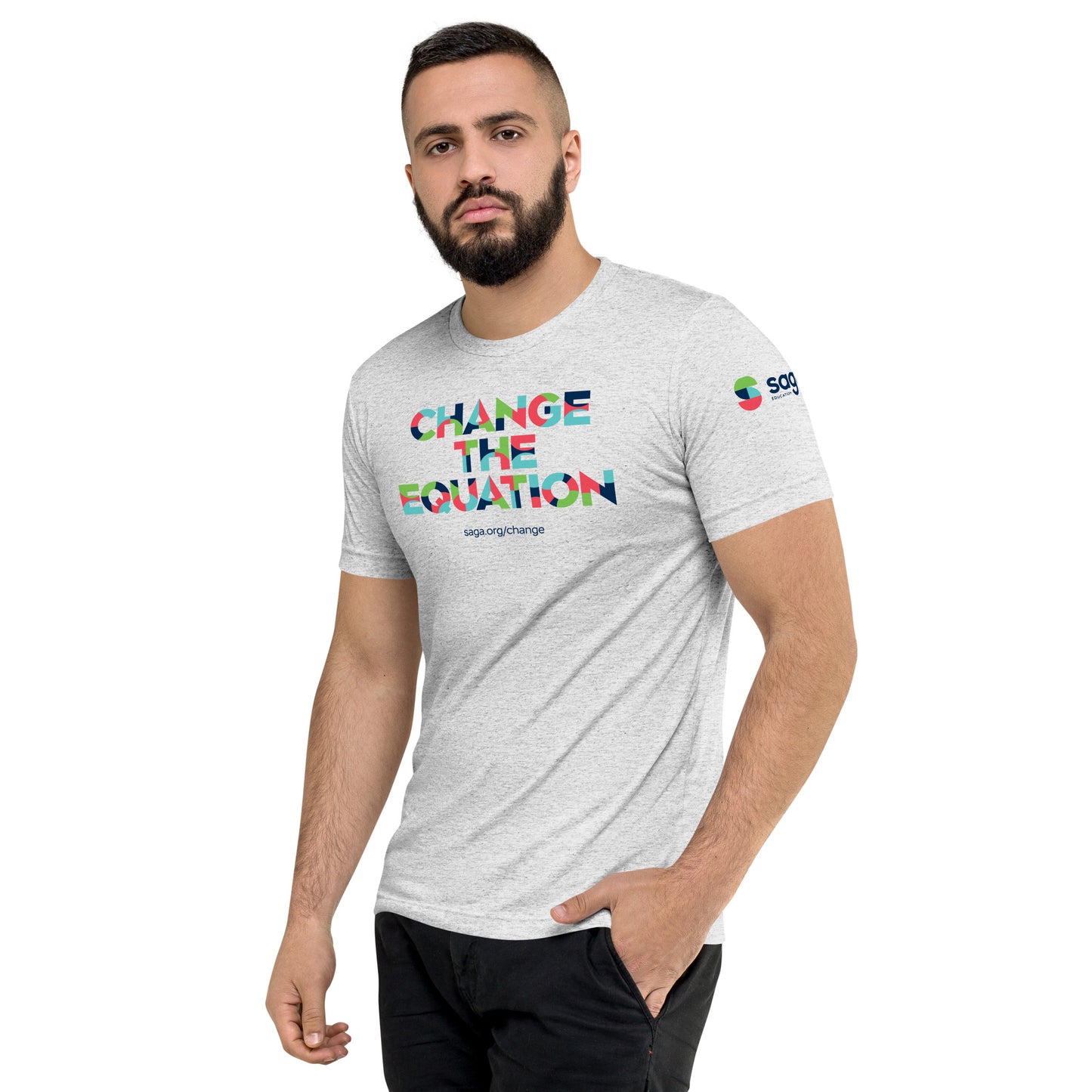 Extra-soft Tri-blend T-shirt - Change the Equation